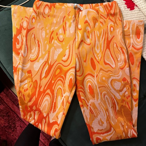 Zara Orange pants - Picture 2 of 3